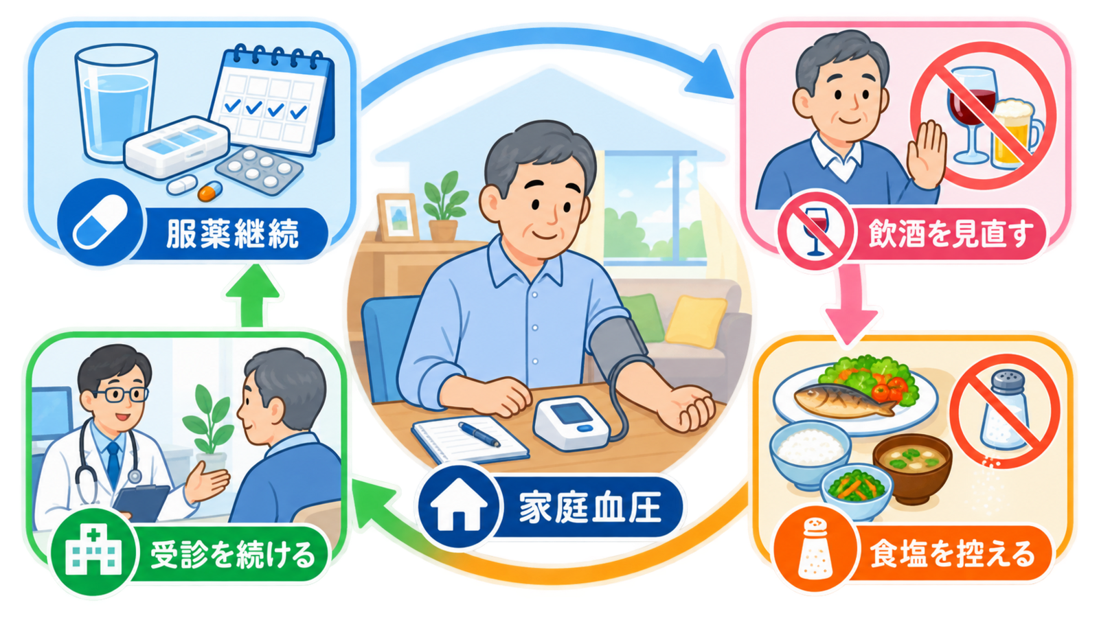 脳出血とは？部位別症状・急性期治療・看護の観察ポイントをわかりやすく解説：誤嚥・血栓・発熱・低血糖・けいれんを防ぎ、二次的な悪化を減らすの図解